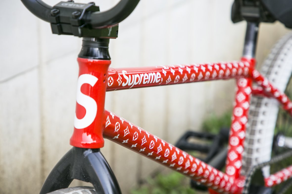 BIKE CHECK - TOMAS BLAHO - SUPREME X LOUIS VUITTON BMX