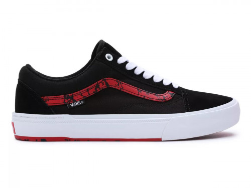Boty Vans BMX OLD SKOOL Marble Black/Wht/Red