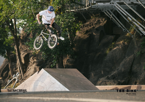 Plakát THEBIKEBROS A2 Martin Šiman