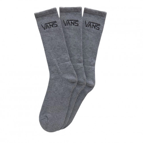 Ponožky Vans CLASSIC CREW Heather Grey 3 Pack