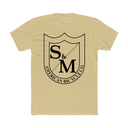 Triko S&M BIG SHIELD Beige/ Black