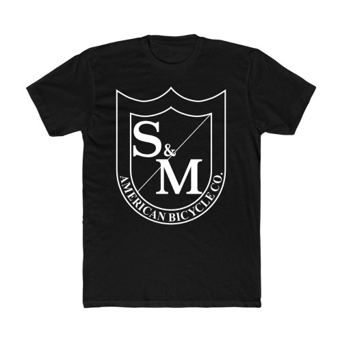 Triko S&M BIG SHIELD Black/ White
