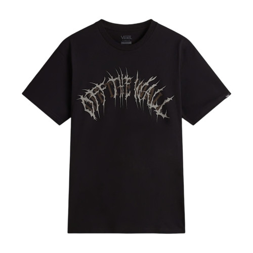 Triko Vans METAL ARCH Black